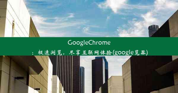 GoogleChrome：极速浏览，尽享互联网体验(google览器)