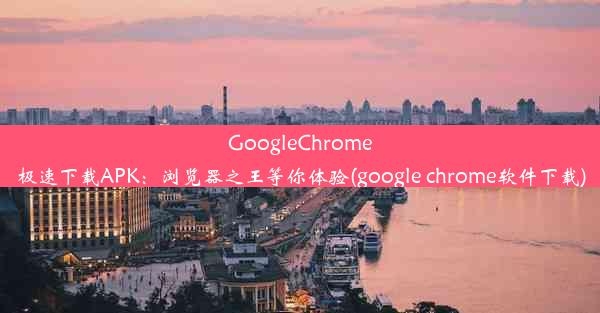 GoogleChrome极速下载APK：浏览器之王等你体验(google chrome软件下载)