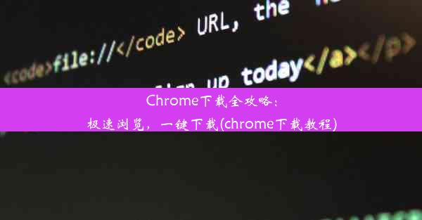 Chrome下载全攻略：极速浏览，一键下载(chrome下载教程)