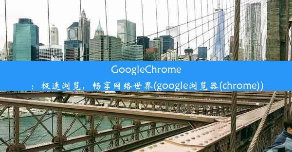 GoogleChrome：极速浏览，畅享网络世界(google浏览器(chrome))