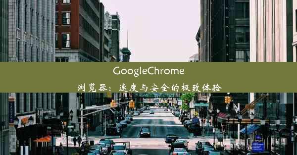 GoogleChrome浏览器：速度与安全的极致体验