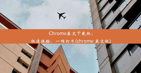 Chrome英文下载版：极速体验，一网打尽(chrome 英文版)