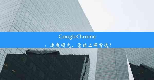 GoogleChrome：速度领先，您的上网首选！