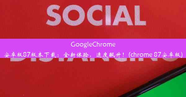 GoogleChrome安卓版87版本下载：全新体验，速度飙升！(chrome 87安卓版)