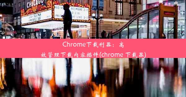 Chrome下载利器：高效管理下载内容插件(chrome 下载器)