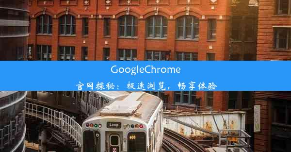 GoogleChrome官网探秘：极速浏览，畅享体验