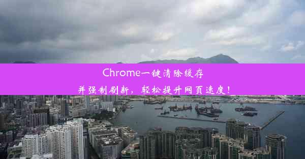 Chrome一键清除缓存并强制刷新，轻松提升网页速度！