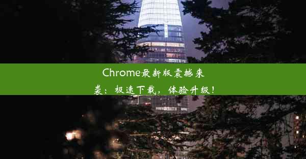 Chrome最新版震撼来袭：极速下载，体验升级！