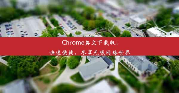 Chrome英文下载版：快速便捷，尽享无限网络世界