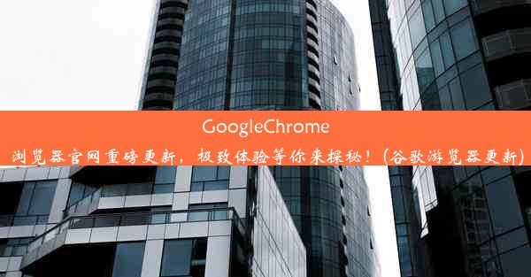 GoogleChrome浏览器官网重磅更新，极致体验等你来探秘！(谷歌游览器更新)