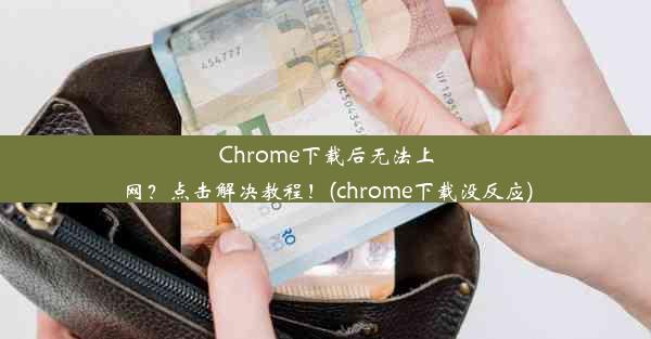 Chrome下载后无法上网？点击解决教程！(chrome下载没反应)