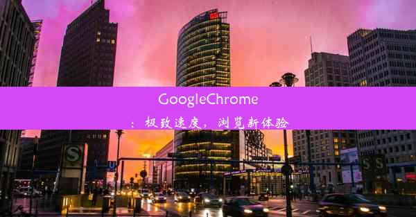 GoogleChrome：极致速度，浏览新体验