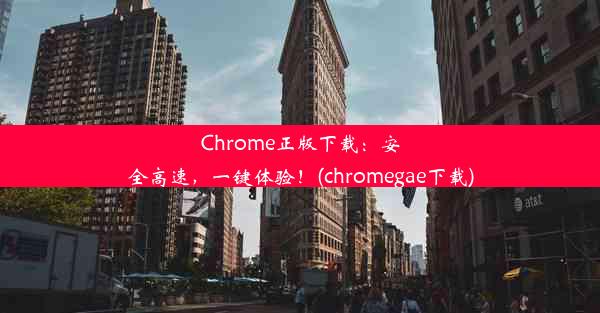 Chrome正版下载：安全高速，一键体验！(chromegae下载)