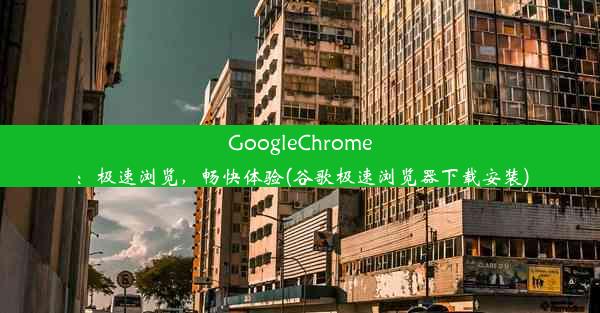 GoogleChrome：极速浏览，畅快体验(谷歌极速浏览器下载安装)