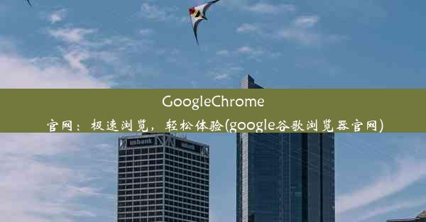 GoogleChrome官网：极速浏览，轻松体验(google谷歌浏览器官网)