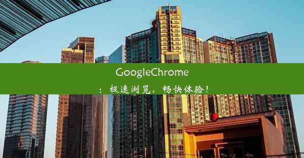 GoogleChrome：极速浏览，畅快体验！