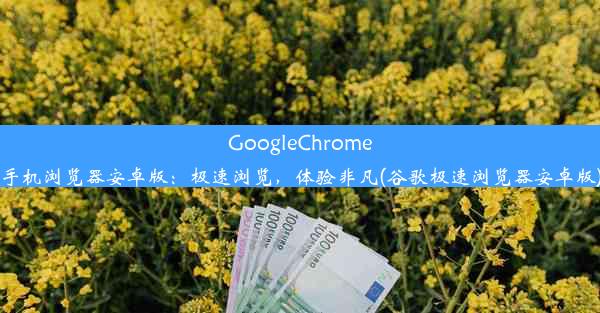 GoogleChrome手机浏览器安卓版：极速浏览，体验非凡(谷歌极速浏览器安卓版)