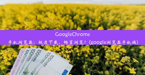 GoogleChrome手机浏览器：极速下载，畅享浏览！(google浏览器手机端)