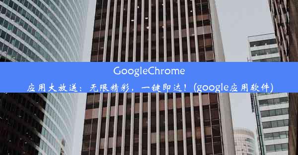 GoogleChrome应用大放送：无限精彩，一键即达！(google应用软件)