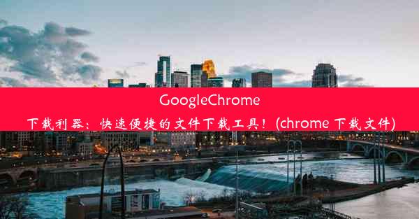 GoogleChrome下载利器：快速便捷的文件下载工具！(chrome 下载文件)